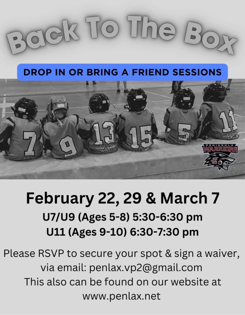 Back to the Box Bring A Friend &amp; Drop In Dates